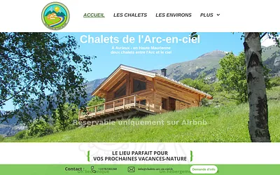 chalets-arc-en-ciel.fr snapshot