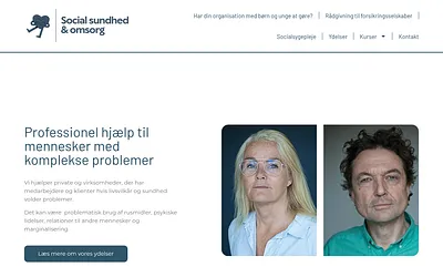 socialsundhedogomsorg.dk snapshot