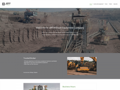 www.jeffwillisonequipment.com snapshot