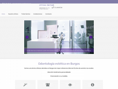 clinicadentalgilcuesta.net snapshot