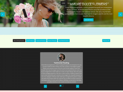 amoredolceflowers.com snapshot