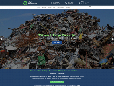 irvingrecycle.com snapshot
