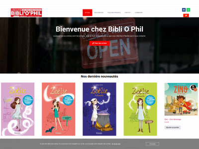 bibliophil.be snapshot