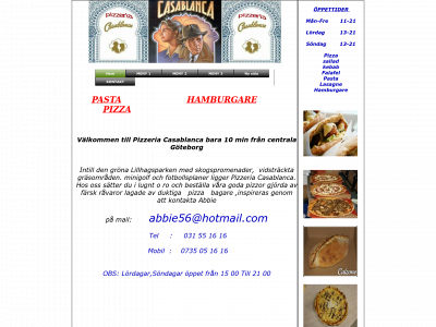 casablancapizza.se snapshot