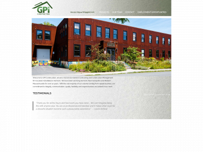 gpiconstructioninc.com snapshot