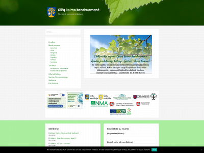 gizubendruomene.lt snapshot