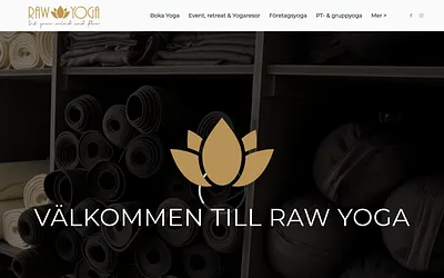 raw-yoga.se snapshot