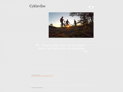 cyklavilse.se snapshot