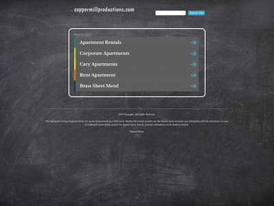 www.coppermillproductions.com snapshot