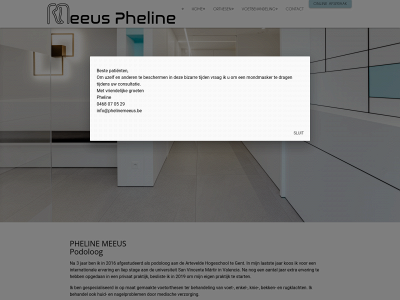 phelinemeeus.be snapshot