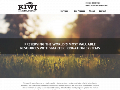 kiwiirrigation.com snapshot