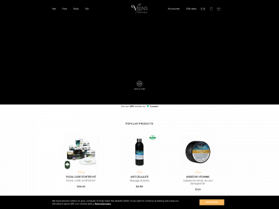 vilananaturalbeauty.com snapshot