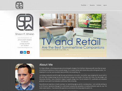 shawnpwhelan.com snapshot