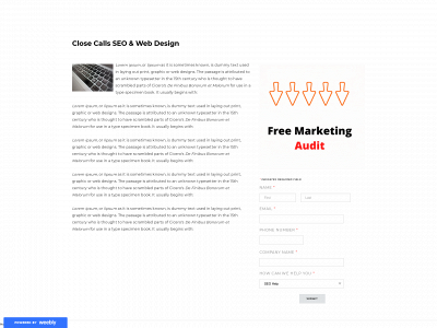 closecallsmarketingagency.weebly.com snapshot