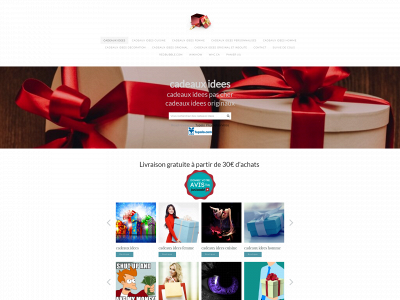www.cadeaux-idees.fr snapshot