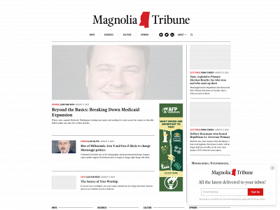 magnoliatribune.com snapshot