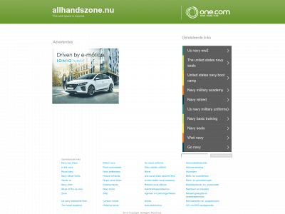 allhandszone.nu snapshot