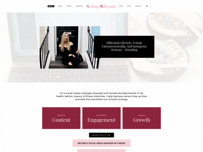 seekingmillennial.com snapshot