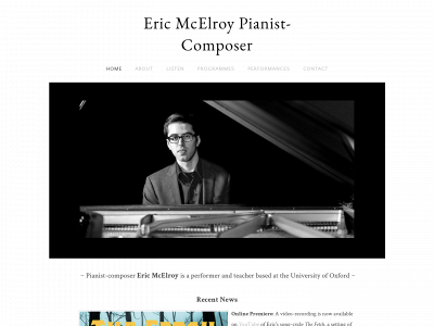 www.eric-mcelroy.com snapshot