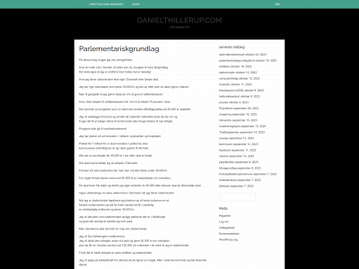 danielthillerup.com snapshot