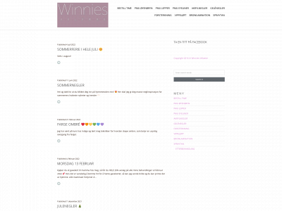 winniesvelvaere.no snapshot