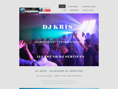 deejay-kris.be snapshot