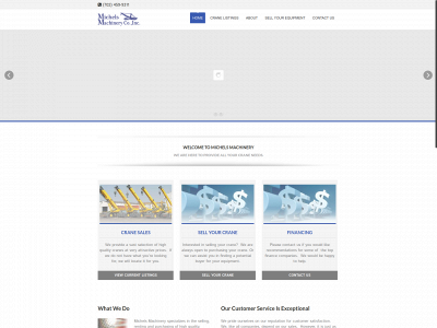 michelsmachinery.com snapshot
