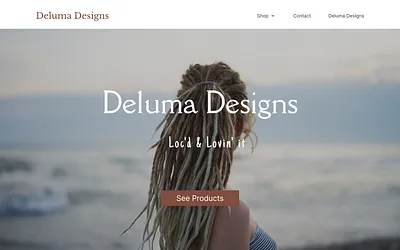 delumadesigns.com snapshot