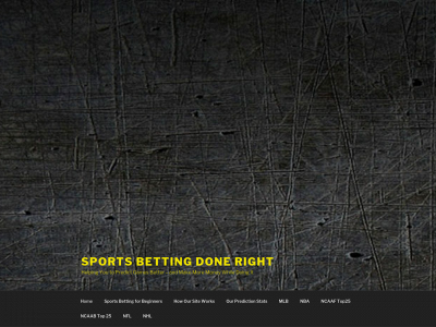 sportsbettingdoneright.com snapshot