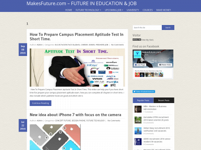 makesfuture.com snapshot