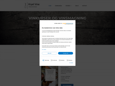 kryelvine.dk snapshot