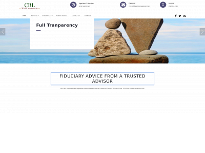 cblwealthmanagement.com snapshot