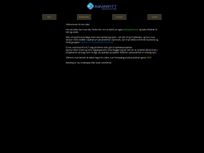 aquawitt.dk snapshot