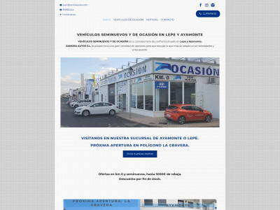 zamoraautosocasion.com snapshot