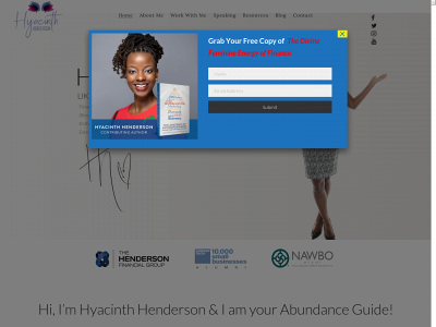 hyacinthhenderson.com snapshot