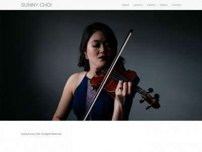 sunnyviolin.com snapshot