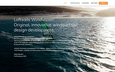 loftsailswindvision.com snapshot
