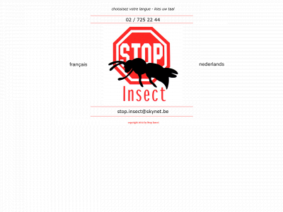 stopinsect.be snapshot