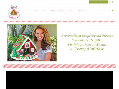 lilysgingerbreadlane.com snapshot