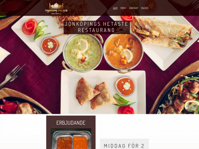 tandooripalace.se snapshot