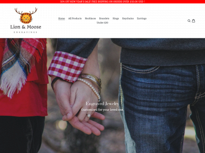 lionandmoose.com snapshot