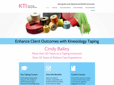 kinesiologytaping.com snapshot