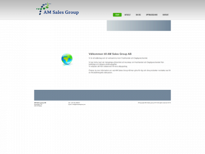 amsalesgroup.se snapshot