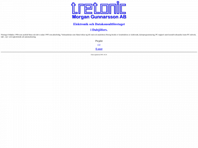 tretonic.se snapshot