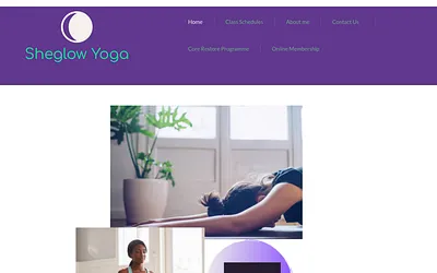 sheglowyoga.co.uk snapshot