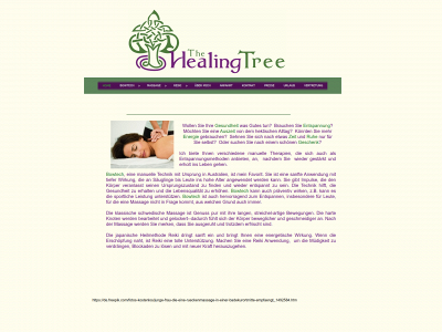 the-healing-tree.de snapshot