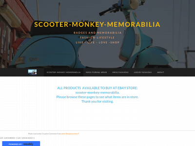 scooter-monkey-memorabilia.weebly.com snapshot