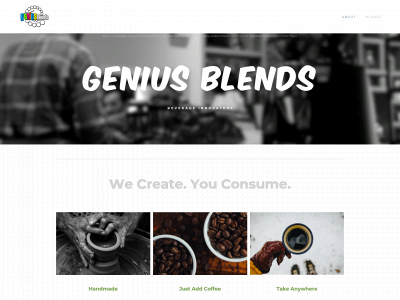 www.geniusblends.com snapshot