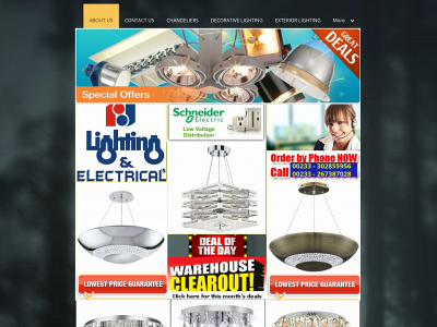 rjlightingnelectricalsgh.com snapshot
