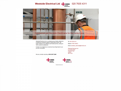 westside-electrical-ltd.co.uk snapshot